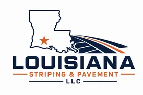 Louisiana Striping & Pavement logo
